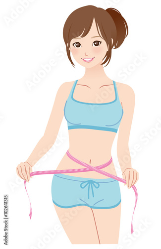 ダイエットイメージ　メジャー　美容