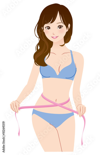 ダイエットイメージ　メジャー　美容