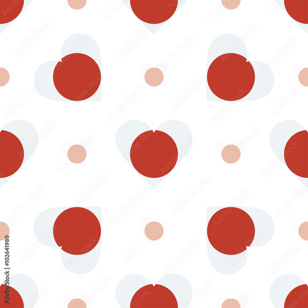 Japan flag heart seamless pattern. Patriotic Japan flag backgrou Japan flag heart seamless pattern. Patriotic Japan flag backgrou