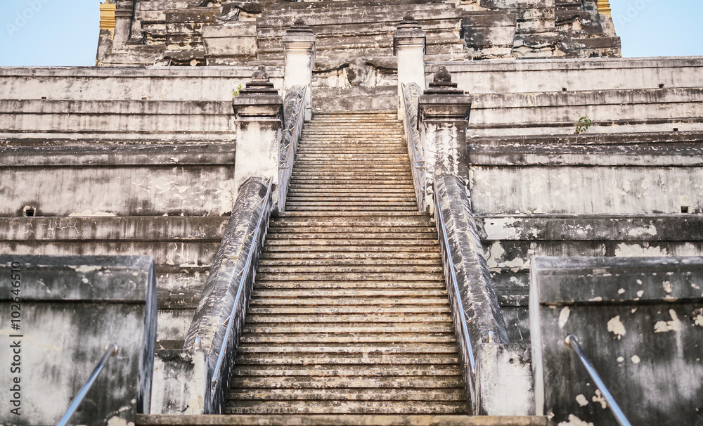 temple stair


