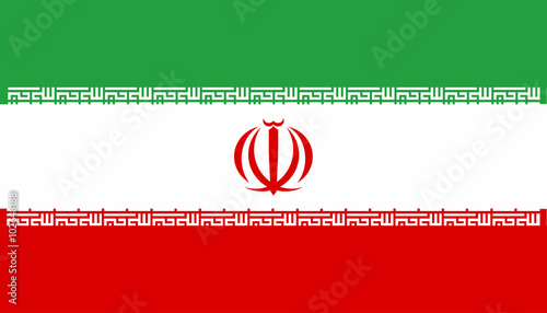 Iranian National Flag photo