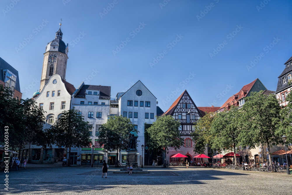 Obraz premium Jena Marktplatz