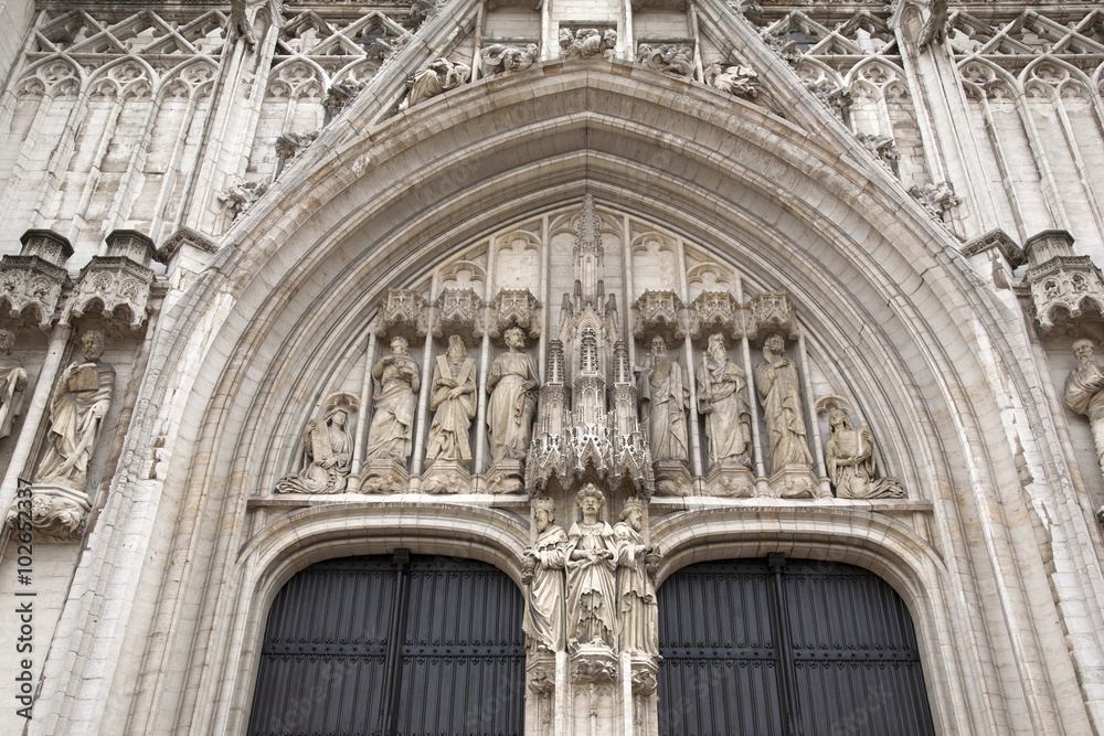 Brussels Cathedral Church, Belgium