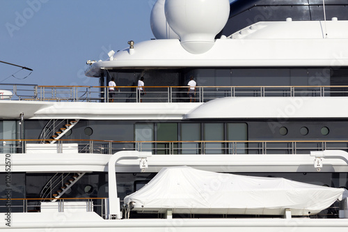 Luxury yacht maintenance