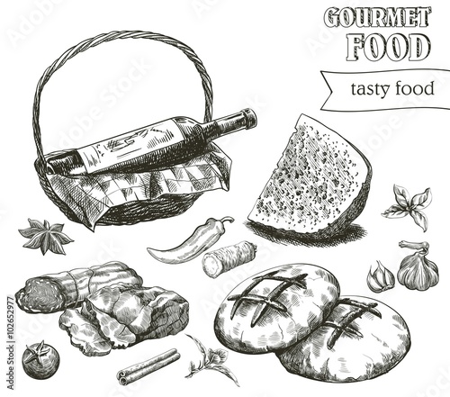 natural products sketches