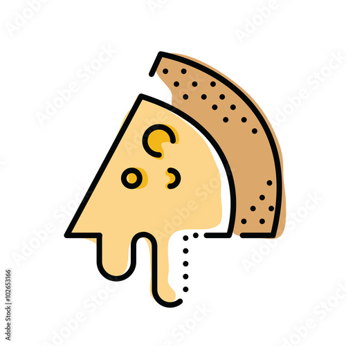pizza slice icon