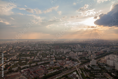 Birdseye view of Moscow © Vadim Ponomarenko