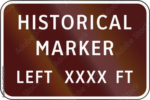 Wallpaper Mural Road sign used in the US state of Virginia - Historical marker Torontodigital.ca