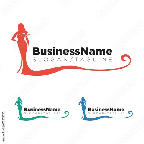 dress logo icon Vector