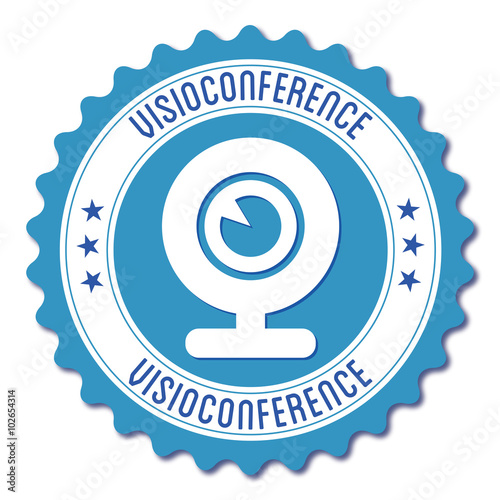 Logo visioconférence.