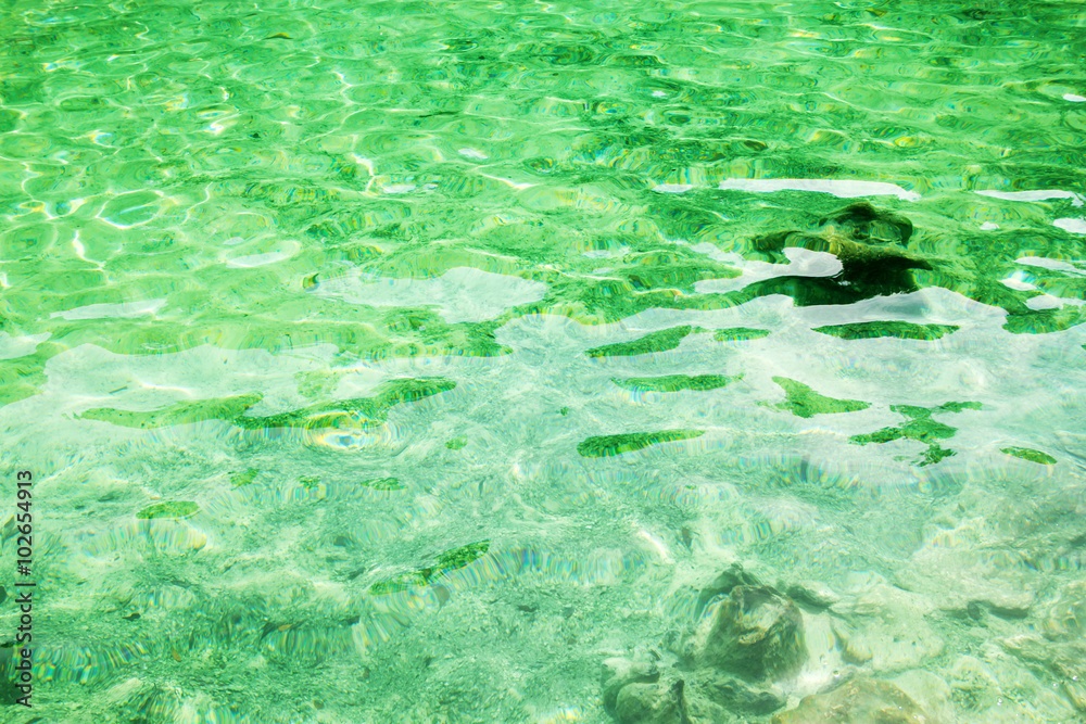 Emerald Pool. Krabi, Thailand