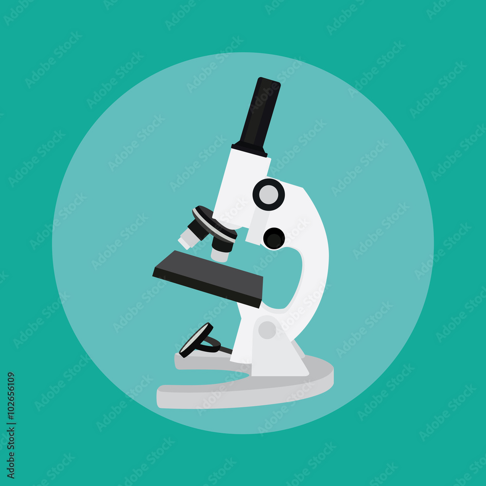 microscope isolated tools chemistry technology science laboratory vector microscope isolated tools chemistry technology science laboratory vector