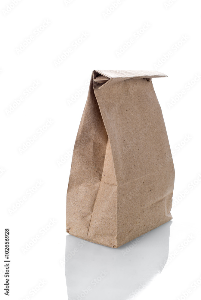 Obraz premium recycle brown paper bag