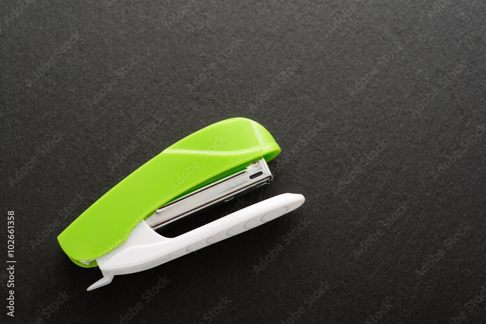 Green stapler Green stapler
