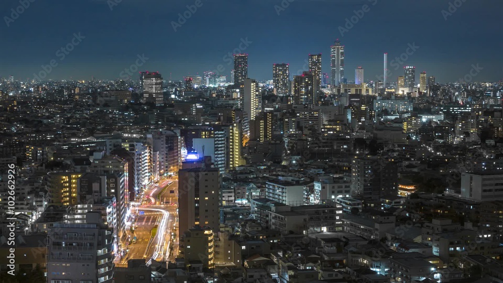 東京夜景・池袋方面 東京夜景・池袋方面