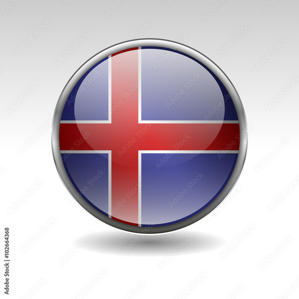 Europa - Button-Set (Island) Europa - Button-Set (Island)