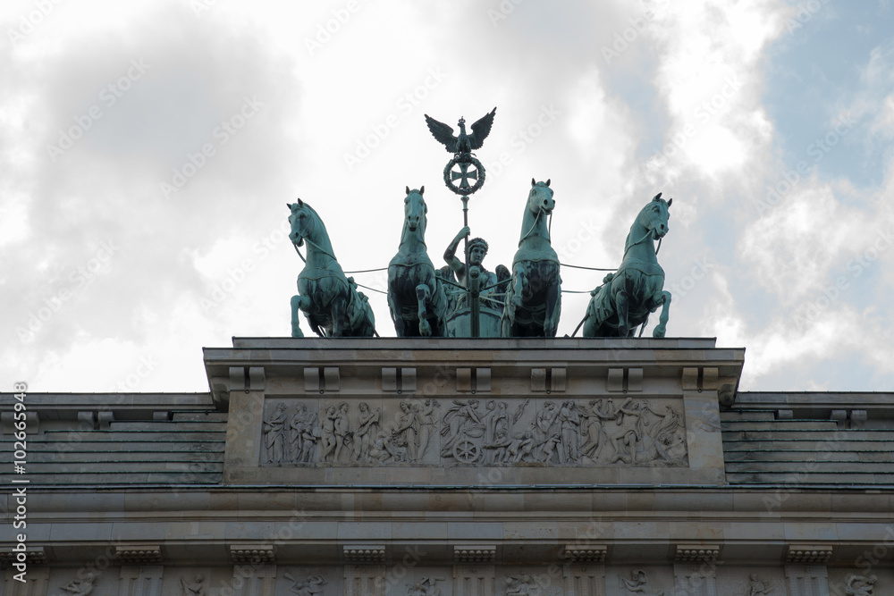 Berlin, gate Brandenburg