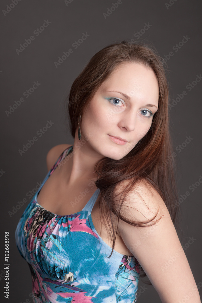 girl with long brown hair girl with long brown hair