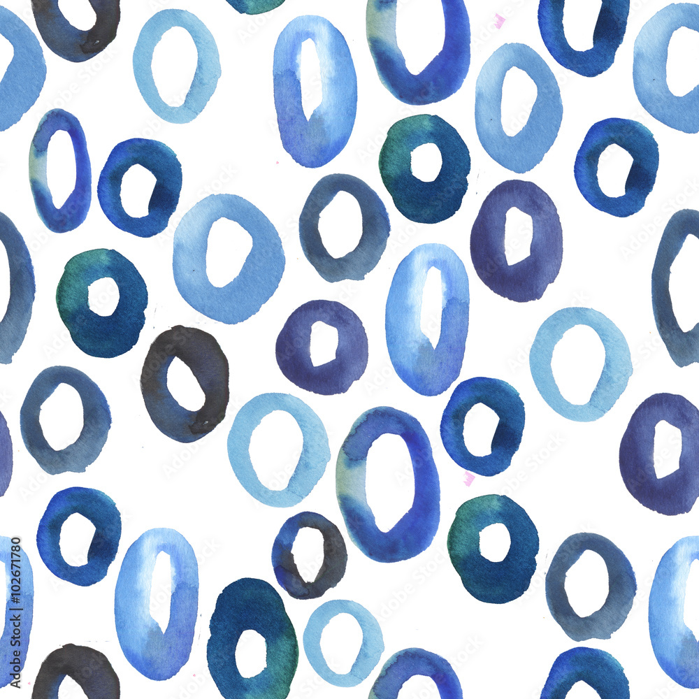round blue watercolor round blue watercolor