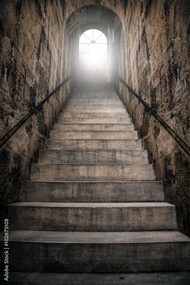 Mysteriöser Treppenaufgang