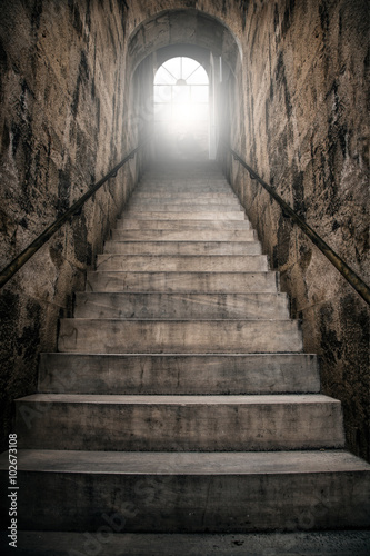 Mysteriöser Treppenaufgang