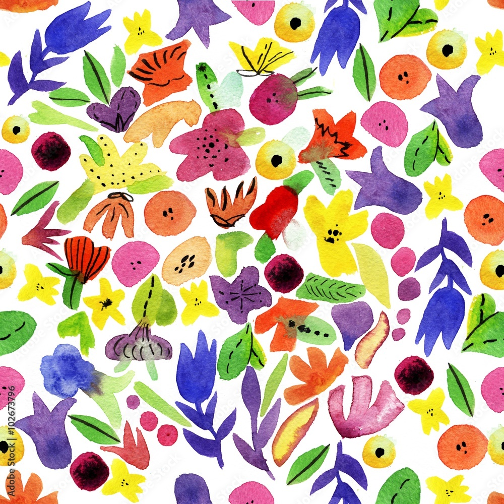watercolor flower pattern watercolor flower pattern