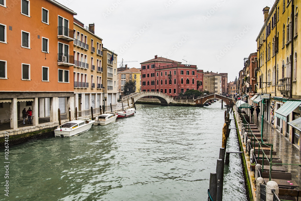 Obraz premium ponte di venezia ponti strada viagondola