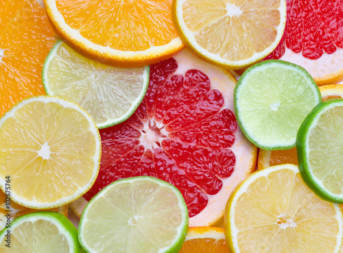 Fototapeta Naklejka Na Ścianę i Meble -  juicy citrus