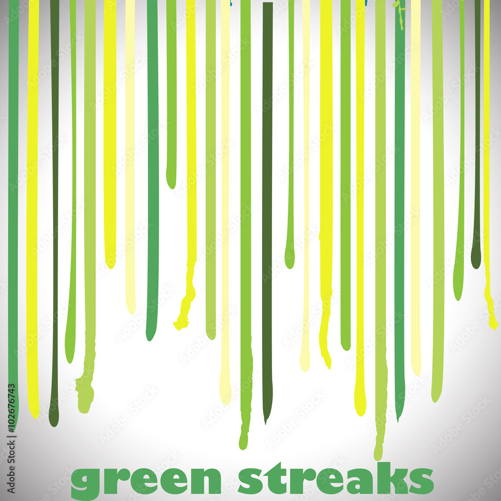 green streaks green streaks