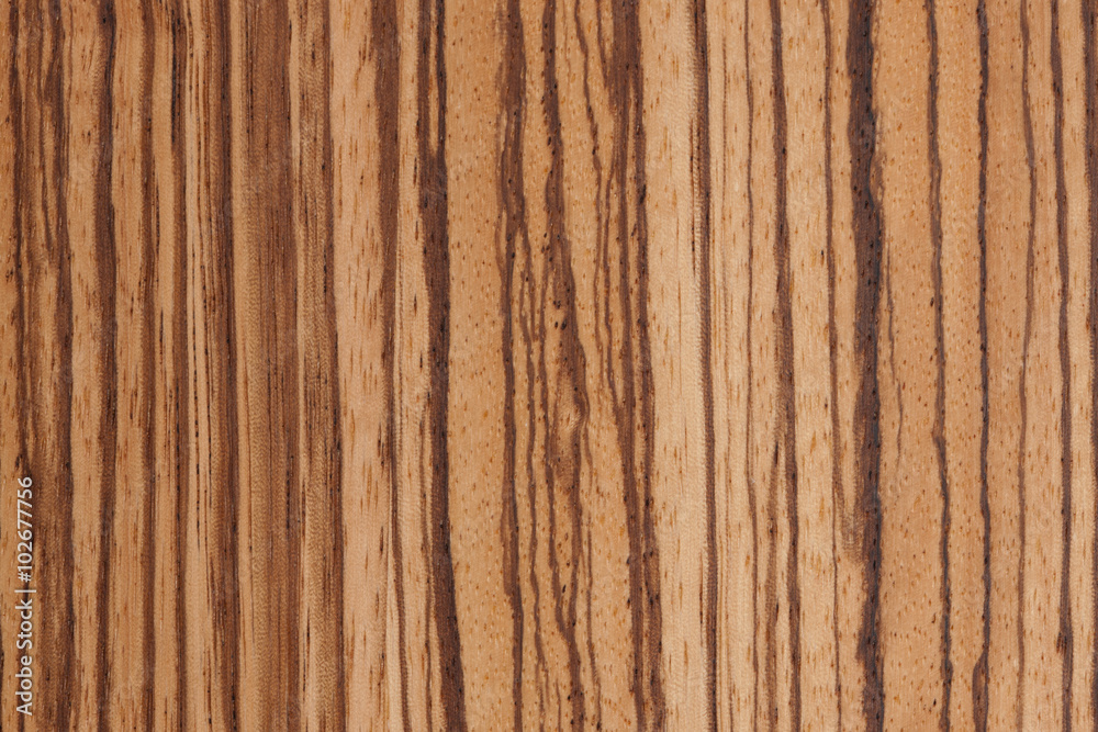 Naklejka premium ゼブラウッドの板