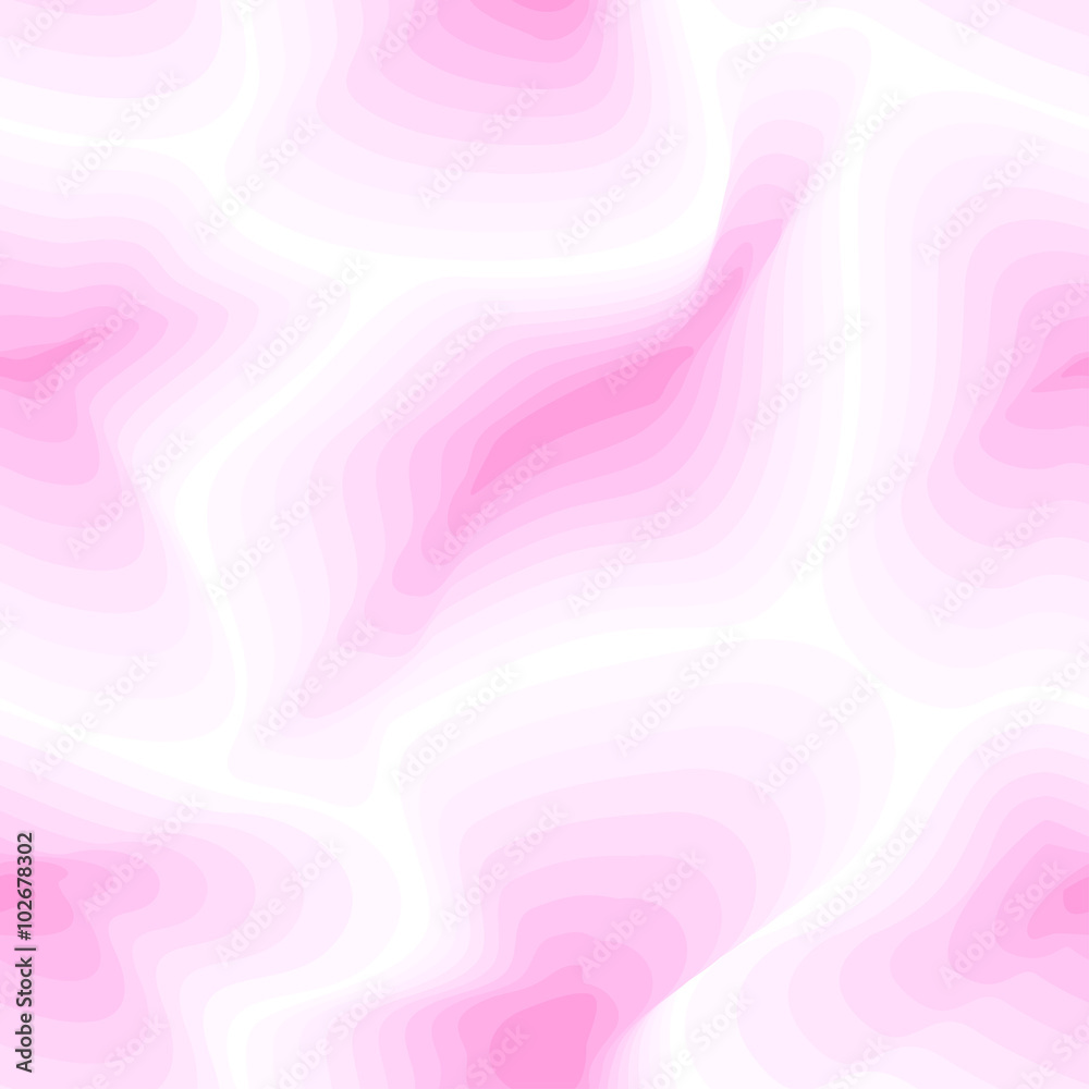 Abstract pink marble pattern. Seamless pattern with pink spots. Creative abstract paint on white background. Vector Color Drops and blots for your design. Vector illustration.