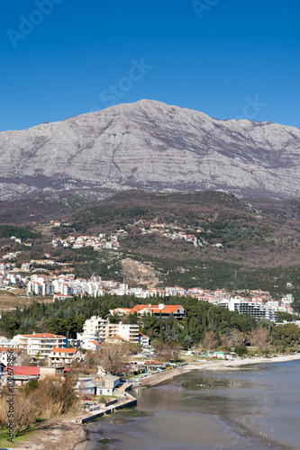 Igalo town in the Montenegro on the adriatic sea © zlajaphoto