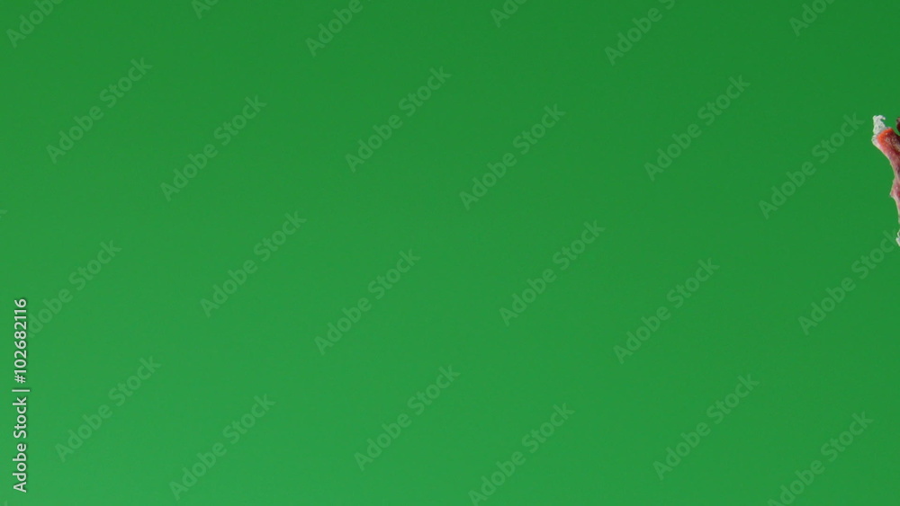 Burning paper. Greenscreen. The paper was a fire burning.
Burning paper. Greenscreen. The paper was a fire burning.