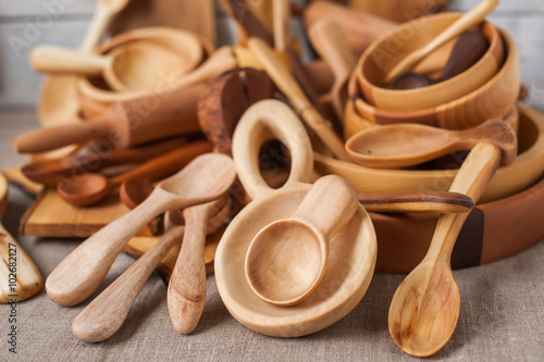 wooden dish