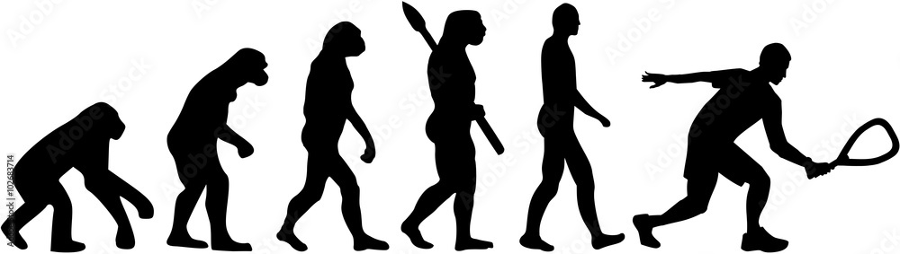 Racquetball evolution Racquetball evolution