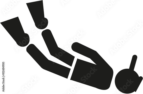 Snorkel pictogram