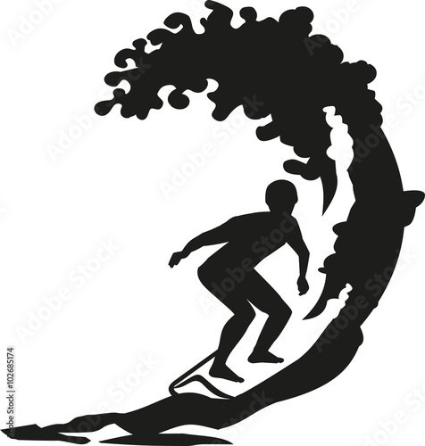 Big wave surfing