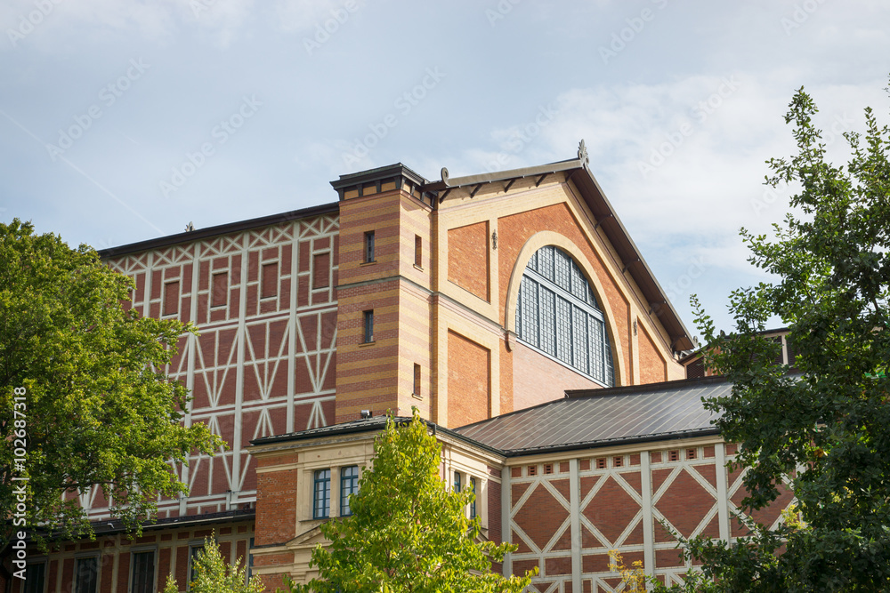 Richard-Wagner-Festspielhaus in Bayreuth, Oberfranken