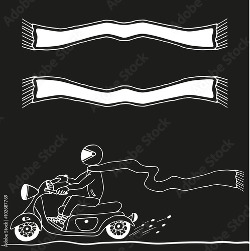 Dude on Motorcycle
