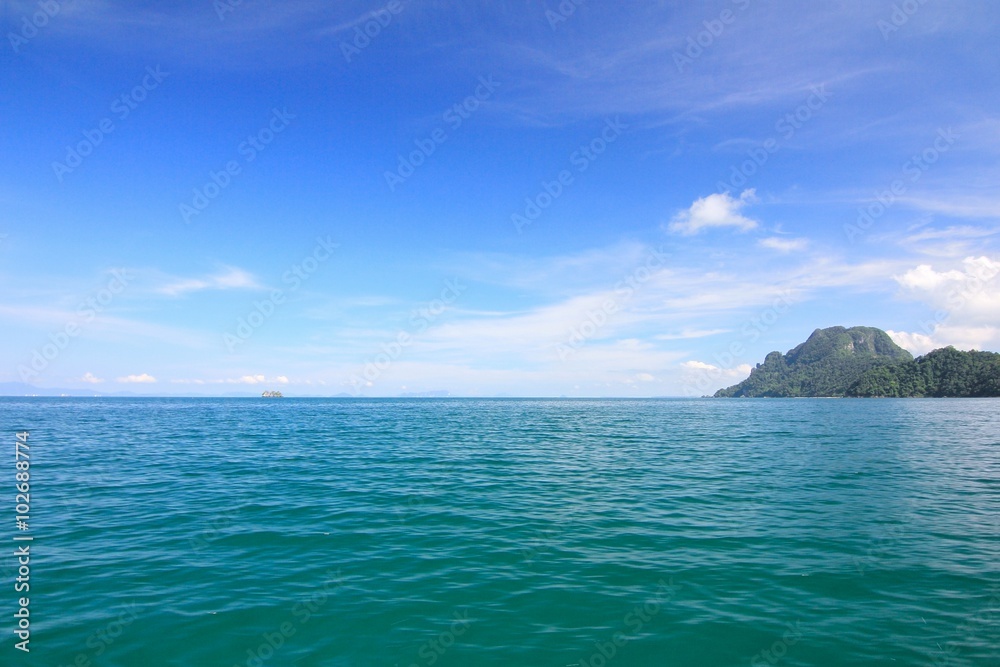 The paradise island in trang province , thailand The paradise island in trang province , thailand