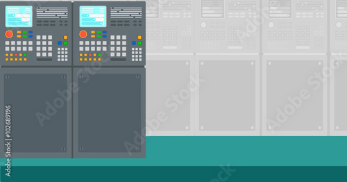 Background of industrial control system.