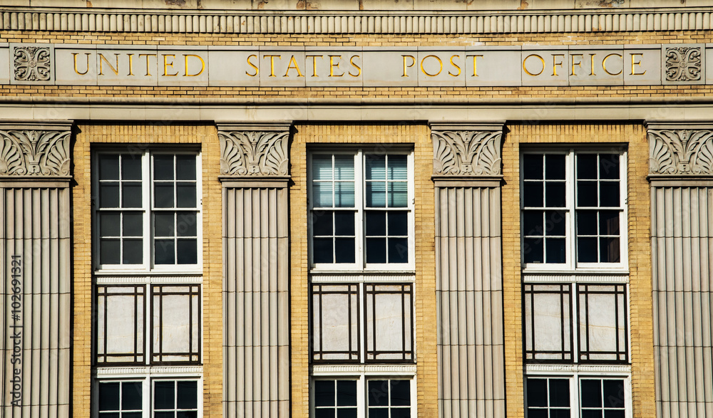 Historic Post Office building in downtown Bend, Oregon