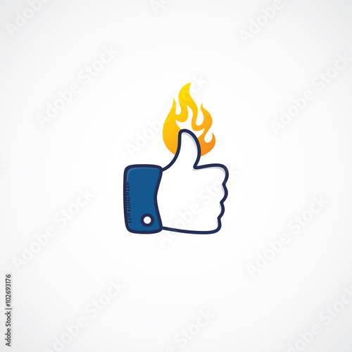 fire thumb up