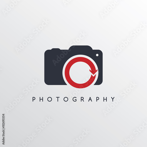 photography theme logotype