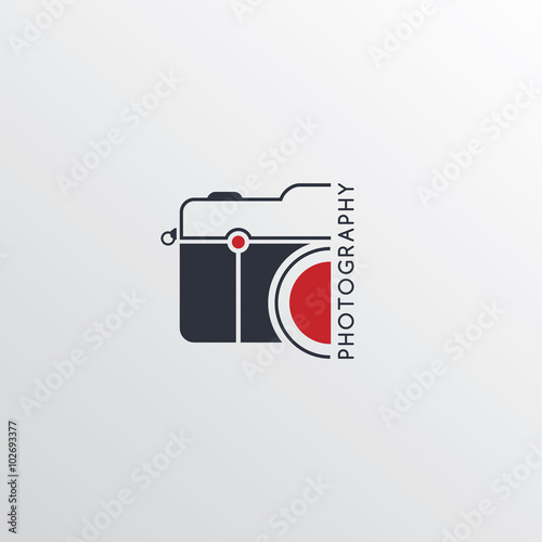 photography theme logotype