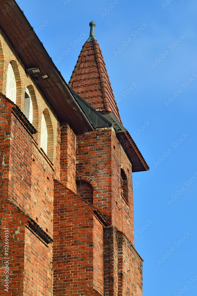 Tower Koenigsberg Cathedral. Kaliningrad, Russia Tower Koenigsberg Cathedral. Kaliningrad, Russia