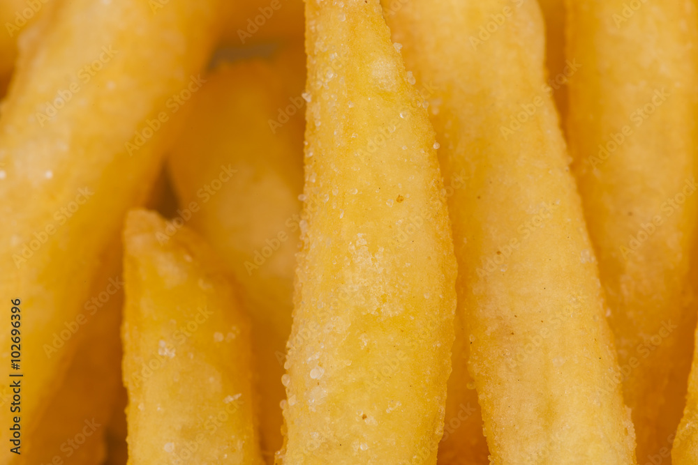 Fried potatoes closeup Fried potatoes closeup