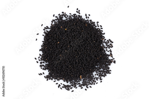 Heap of black sesame