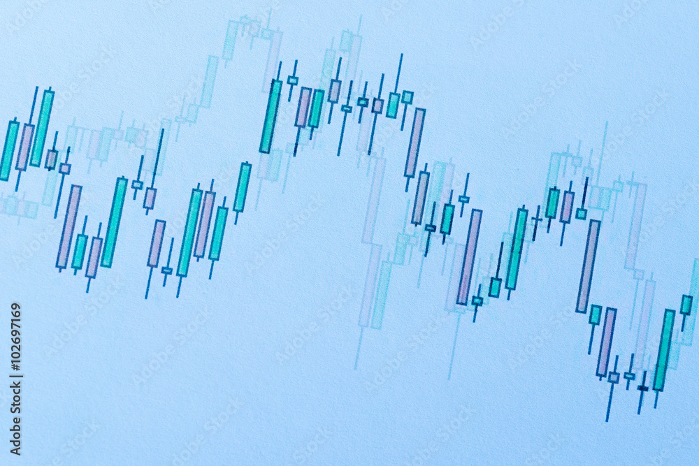 Obraz premium financial study