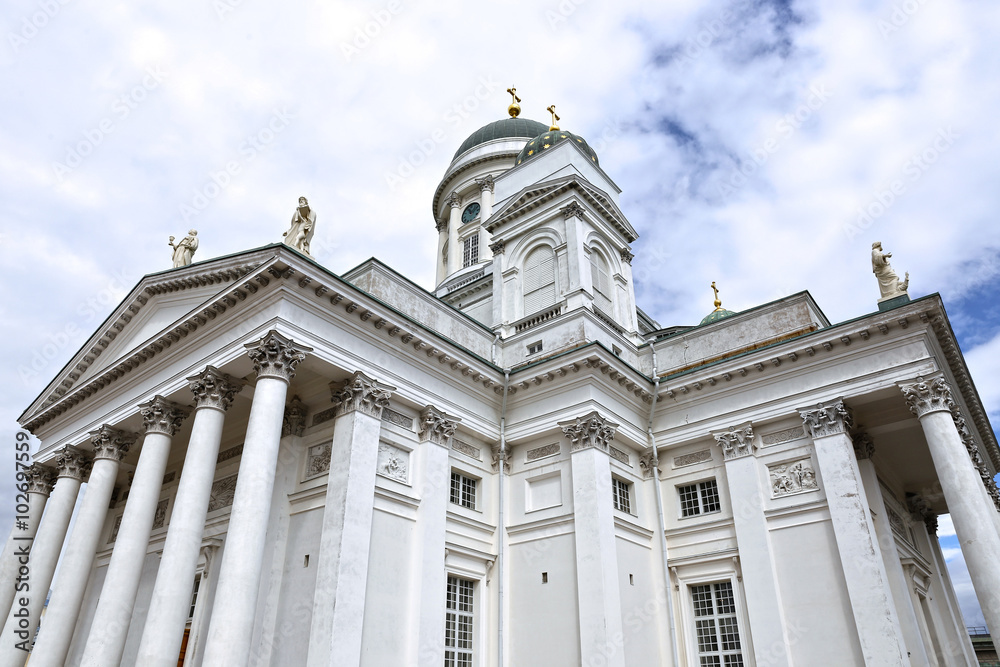 Cathedral of St. Nicholas (Cathedral Basilica) in Helsinki Cathedral of St. Nicholas (Cathedral Basilica) in Helsinki